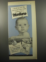 1950 Marlboro Cigarettes Ad - I should say not! My dad would never - £14.76 GBP