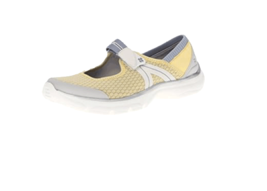 New Naturalizer Yellow Gray Comfort Maty Jane Sneakers Size 8 M - £52.56 GBP