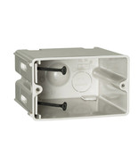 Allied Moulded SliderBox 2-1/4 in. Rectangle Polyvinyl Chloride 1 gang O... - $27.06 CAD