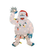 32 Inch Pre-Lit Bumble Holiday Indoor/Outdoor Festive Decoration - £82.88 GBP