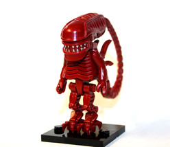 Alien Xenomorph Red Horror Movie Monster Minifigure Collection Toy US Seller - £6.59 GBP