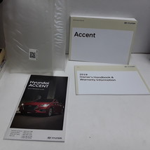 2019 Hyundai Accent owners manual - £29.27 GBP