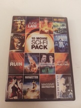 10 Movie Sci-Fi Pack DVD 2011 Echo Bridge Entertainment Like New 10 Movies - £10.38 GBP