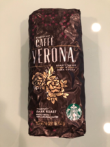 STARBUCKS DARK ROAST CAFFE VERONA WHOLE BEAN 16OZ - $29.55