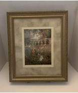 Vail Oxley IRIS SHADOWS 2001 Fine Art Framed Print by Art in Motion 15x13 - $753.73 MXN