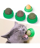 Catnip Toys Balls 4 Pcs Healthy Kitty Teeth Cleaning Dental Chew Toys - $36.24 CAD