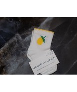 Janie and Jack Lemon Print Scalloped Top Socks Size 3-6 Month&#39;s Girl&#39;s NEW - €5,49 EUR
