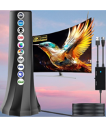 Indoor HDTV Antenna for Smart TVs – 360° Signal, 25ft Cable Included - $44.50