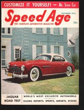 Speed Age 12/1952-NASCAR-AAA-Watkins Glen-Elkhart Lake-Thompson Speedway - ne... - £31.01 GBP