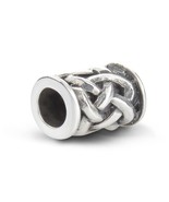 Celtic Trinity Knot Barrel Keepsake Bead Charm - $35.36