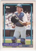 G) 1992 Topps Baseball Trading Card - Gary Carter #45 - £1.57 GBP