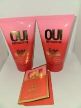 Oui Juicy Couture Body Lotion Body Cream 4.2 Oz 125mL New x2 - £31.45 GBP
