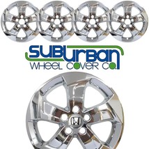 FITS 17&quot; Wheels on 2016-2022 Honda HR-V EX / LX # 7644P-C Chrome Wheel Skins SET - £90.89 GBP