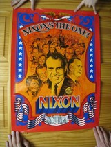 Richard Nixon&#39;s The One Campaign Poster Nixon - $179.99