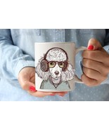 Poodle Painting Coffee Lovers Gift Mug Coffee Mug - $16.62
