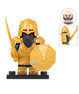 Armored Dwarf Warrior LOTR Custom Printed Lego Compatible Minifigure Bri... - €2,57 EUR