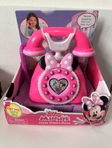 Disney Minnie Mouse Happy Helpers Phone Lights Up &amp; Makes Sounds - Brand New - £15.22 GBP