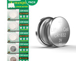Cr1632 Battery 3V Lithium Coin Cell Cr1632 Batteries (10 Count) - $16.14