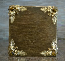 Mike and Ally Boutique Tissue Box Cover - Chateau Brown and Gold Tiger Eye - £203.83 GBP