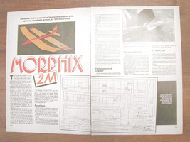 1989 Morphix 2m 2m by Charles Gardiner Glider Airplane Glider-
show orig... - £12.60 GBP