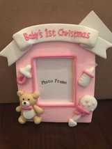 Baby’s 1St Christmas Photo Frame Ornament - $25.15