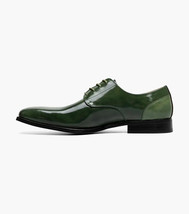 Stacy Adams Palmento Modified CapToe Oxford Dress Shoes Green Multi 25740-340 image 4