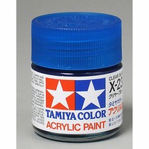 Tamiya USA TAM81023 Acrylic X23 Gloss Clear Blue - £6.04 GBP