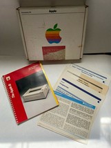Vtg 1984 Apple II Imagewriter Printer Accessory Kit Manuals Papers Origi... - $29.99