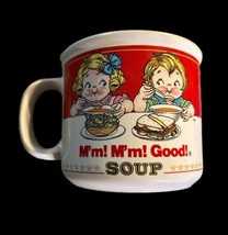 Vintage 1991 Campbell Soup Mug M&#39;m! M&#39;m! Good! 14oz Westwood Advertising - £11.76 GBP