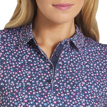 PUMA Women&#39;s MATTR Golf Soto Polo Deep Navy/Magenta Gleam Size Large Sho... - $39.99