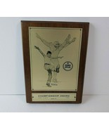 Vintage 1965 Ford NFL PP&amp;K Age 13 1st Place Norman Rockwell Sports Award... - £50.96 GBP