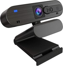 2021 Upgraded Webcam with Dual Microphone 1080p FHD Pro Streaming USB Video Came - £32.15 GBP
