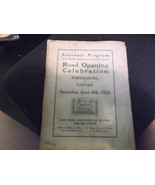 Parkesburg to Oxford PA Road Opening Celebration Souvenir Program 6-6-1925 - $662.49 MXN