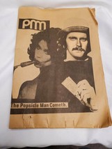 VINTAGE Feb 23 1977 PM Pittsburgh Music Magazine Michael Franks Popsicle Man - £62.57 GBP