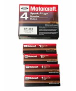 NEW Set of 4 OEM Genuine Motorcraft Ford Spark Plugs SP-493 AGSF32PM Pla... - $294.00 MXN