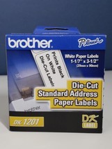 Brother Genuine DK-1201 Die-Cut Standard Rolled Address Labels for QL Printers - £7.71 GBP