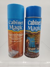Lot Of 2 Vintage Orginal Cabinet Magic Wood Cleaner 13oz Aerosol - $26.07