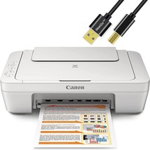 All-In-One Color Inkjet Printer From The Canon Pixma Mg Series, Up To 4800 X 600 - $141.95
