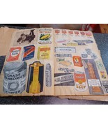 Vtg Scrapbook of Advertising  1930s Food Celebrities More - £111.21 GBP