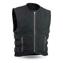 Men Knox Textile SWAT Style Adjustable Conceal Carry Motorcycle Vest - £63.94 GBP