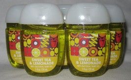 Bath &amp; Body Works PocketBac Hand Gel Lot Set of 5 SWEET TEA &amp; LEMONADE - $20.40