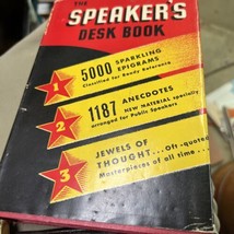 The Speaker&#39;s Desk Book edited by Martha Lupton (Hardcover, 1948) W/Dust Cover - £11.33 GBP