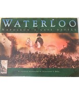 Waterloo Napoleon&#39;s Last Battle Board Game by Alex Berg - - $67.01 CAD