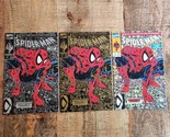 Spider-Man #1 Gold and Silver Variants Marvel Comic Book Lot of 3 NM 9.4... - $72.55
