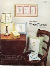 Charted Designs for Wildflowers Janice Shirley Cross Stitch Pattern 20 Designs - £6.74 GBP