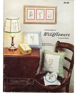 Charted Designs for Wildflowers Janice Shirley Cross Stitch Pattern 20 D... - £6.73 GBP