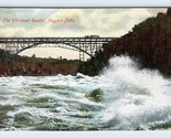 Niagara Falls New York NY Whirlpool Rapids Grand Trunk Bridge UNP DB Pos... - $3.91