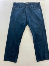 Roadrunner Men&#39;s Tapered Blue Jeans Size 40 X 32 Cotton High Rise Denim - £10.81 GBP
