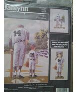 Janlynn Counted Cross Stitch Kit &quot;The Game&quot; Baseball 105-16 - NIP - $322.67 MXN