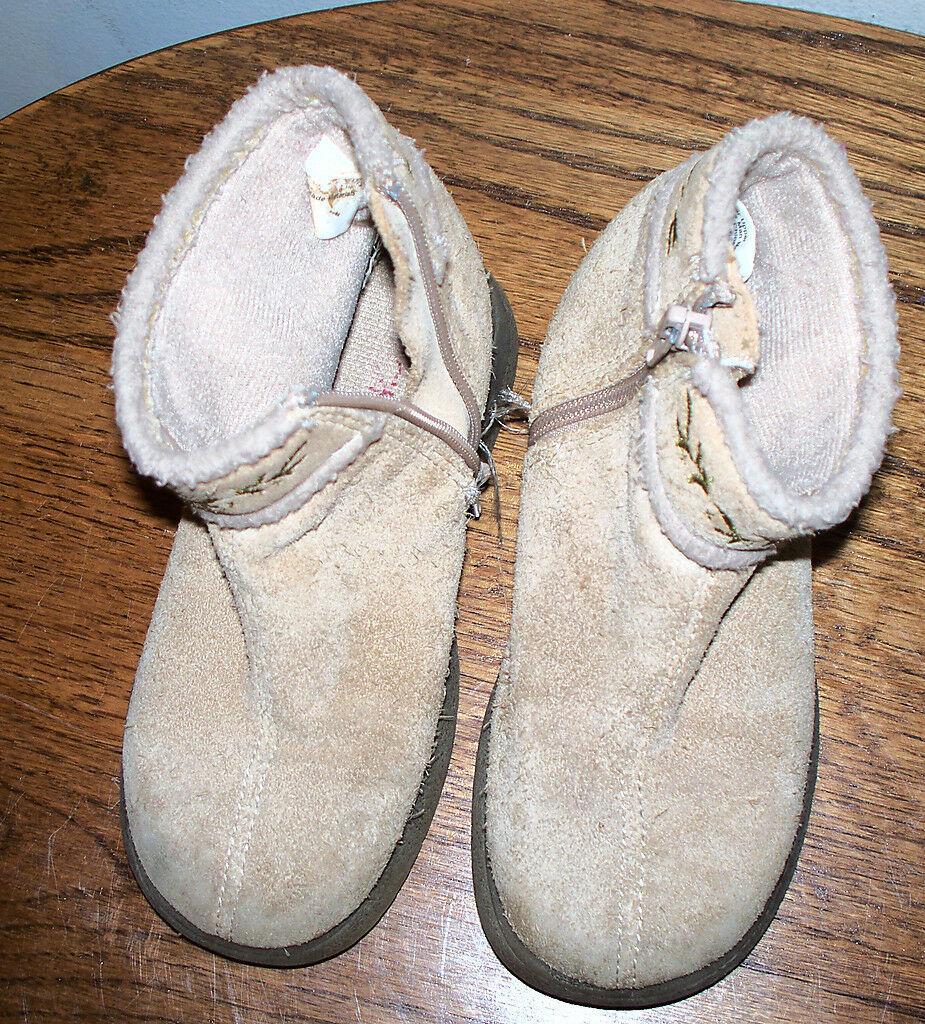 CHEROKEE Girl's Ankle Boots - Tan - Sz 8.5 - V.Gd cond! - $14.99